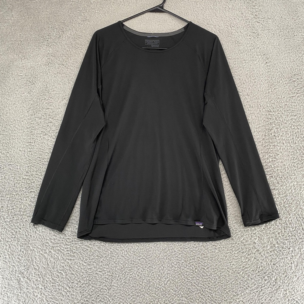 Patagonia Capilene Lightweight Shirt Womens XL Base Layer Hiking Long Sleeve